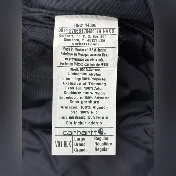 Carhartt Black Vest - Picture 9 of 11